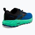 Brooks Cascadia 17 victoria blue/black/spring bud мъжки обувки за бягане 10