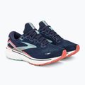 Brooks Ghost 15 дамски обувки за бягане peacoat/canal blue/rose 5