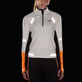 Дамски суитшърт за бягане Brooks Run Visible 1/2 Zip 2.0 ecru/fluoro flash/black 4