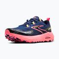 Дамски обувки за бягане Brooks Cascadia 18 grey blue/pink/sunny lime 11