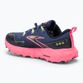 Дамски обувки за бягане Brooks Cascadia 18 grey blue/pink/sunny lime 3