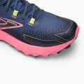 Дамски обувки за бягане Brooks Cascadia 18 grey blue/pink/sunny lime 7