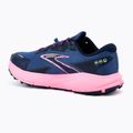 Дамски обувки за бягане Brooks Divide 5 GTX grey blue/pink/lime 3