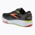 Мъжки обувки за бягане Brooks Ghost 16 wide fit black/mandarin red/green 3