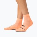 Чорапи за бягане Brooks Ghost Lite Quarter 2-Pack orange 3