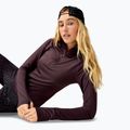 Дамски суитшърт за бягане Brooks Dash 1/2 Zip 3.0 brown 3