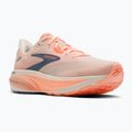 Дамски обувки за бягане Brooks Ghost 18 star white/cyber peach/grey