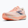 Дамски обувки за бягане Brooks Ghost 18 star white/cyber peach/grey 4