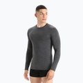 Дълъг ръкав термоактивен мъжки icebreaker Merino 150 Anatomica Crewe jet heather