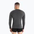 Дълъг ръкав термоактивен мъжки icebreaker Merino 150 Anatomica Crewe jet heather 3