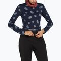 Дамски термопанталони icebreaker Merino 260 Vertex Fall Flakes midnight navy/ snow/j 6