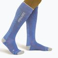 Мъжки скиорски чорапи icebreaker Merino Ski+ Medium OTC Mountain Contour brilliant/ether/baja 2
