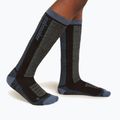Детски чорапи Icebreaker Merino Blend Ski+ Medium OTC black/dawn/graphite 2