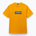 Мъжка тениска Napapijri S-Box Logo orange marigold 4