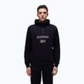 Мъжки суитшърт Napapijri Burgee Half Zip Hooded 2.0 black 041