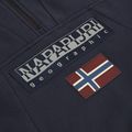 Мъжки суитшърт Napapijri Burgee Half Zip Hooded 2.0 blu marine 3