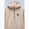 Мъжки суитшърт Napapijri B-Badge Half Zip Hooded beige rocky 7