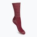Дамски чорапи за трекинг Smartwool Classic Hike Light Cushion Crew червени SW010293D421