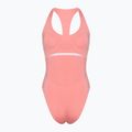 Дамски бански костюм от една част Hurley O&O Solid Racerback Moderate One Piece pacific pink 2