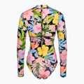 Дамски бански костюм от една част Hurley Sunset District Zip Back Cheeky Surfsuit black 2