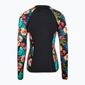Hurley дамски плувен костюм с дълъг ръкав Fiji Fantasy Zip Front Rashguard black 2