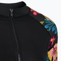 Hurley дамски плувен костюм с дълъг ръкав Fiji Fantasy Zip Front Rashguard black 3