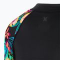 Hurley дамски плувен костюм с дълъг ръкав Fiji Fantasy Zip Front Rashguard black 4