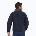 Мъжки суитшърт Patagonia Classic Retro-X с полар new navy w/wax red 2