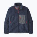 Мъжки суитшърт Patagonia Classic Retro-X с полар new navy w/wax red 8