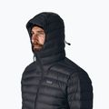 Мъжко пухено яке Patagonia Down Sweater Hoody black 4