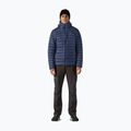 Мъжко пухено яке Patagonia Down Sweater Hoody new navy 2