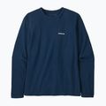 Дамска тениска за трекинг Patagonia P-6 Logo Responsibili-Tee LS tidepool blue 8