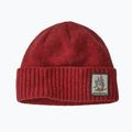 Patagonia Brodeo Beanie забавни свине броненосец/туризъм червена трекинг шапка 6