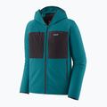 Patagonia R2 TechFace Hoody софтшел яке belay blue за мъже 10