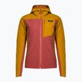 Дамско софтшел яке Patagonia R1 CrossStrata Hoody burl red