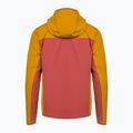 Дамско софтшел яке Patagonia R1 CrossStrata Hoody burl red 2