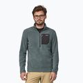 Мъжки поларен суитшърт Patagonia R1 Air Zip Neck nouveau green