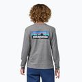 Дамска блуза с дълъг ръкав Patagonia P-6 Logo Responsibili-Tee gravel heather 2