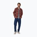 Мъжка риза Patagonia от органичен памук MW Fjord Flannel ice caps/burl red 3
