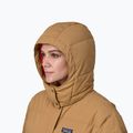 Памучна пухена парка на Patagonia за жени nest brown 4