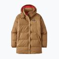 Памучна пухена парка на Patagonia за жени nest brown 14