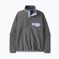 Дамски поларен суитшърт Patagonia LW Synch Snap-T P/O nickel w/pale periwinkle 4