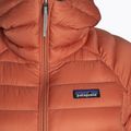 Дамско пухено яке Patagonia Down Sweater Hoody burl red 3