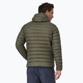 Мъжко пухено яке Patagonia Down Sweater Hoody basin green 2