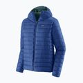 Мъжко пухено яке Patagonia Down Sweater Hoody passage blue 7