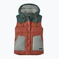 Patagonia дамски биви без ръкави с качулка burl red 6