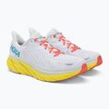 Мъжки обувки за бягане HOKA Clifton 8 Wide white 1121374-BDBI 4