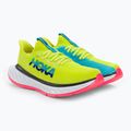 Дамски обувки за бягане HOKA Carbon X 3 evening primrose/scuba blue 4