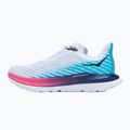 Дамски обувки за бягане HOKA Mach 5 white/scuba blue 9