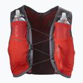 Salomon Active Skin 4 комплект раница за бягане червена LC1909200